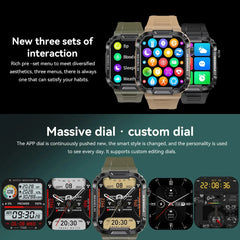 Rugged Military Smart Watch